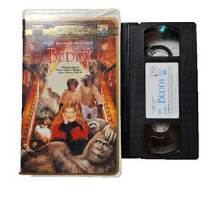 Buddy VHS Movie Jim Henson Pictures PG Children Family Comedy 1997 Rene Russo